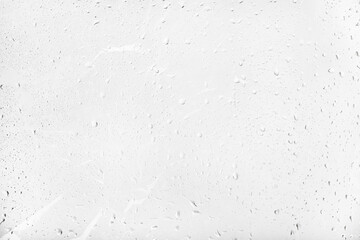 raindrop texture on gray glass