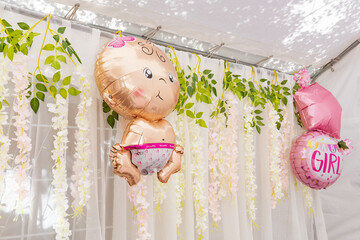 Celebrate in Style with a Fun and Festive Balloon Shaped Like a Baby