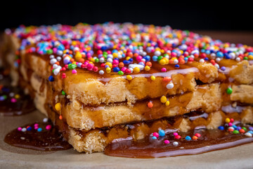 El turron de la abuela, postre gastronomia peruana.