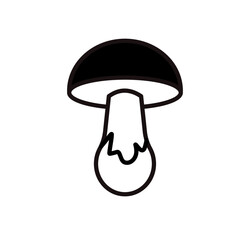 Grzyb ikona wektorowa © KR Studio