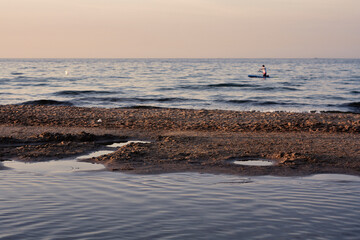 Zatoka Gdańska - fragment plaży Jelitkowo