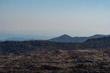 Montañas desde la cima en Merlo, San luis Argentina
