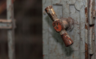 An abandoned old factory made of red bricks - a spinning mill in Poland