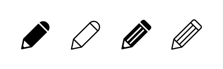 Pencil icon vector. pen sign and symbol. edit icon vector