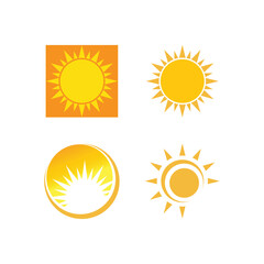 sun illustration logo