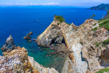 静岡県西伊豆町　黄金崎