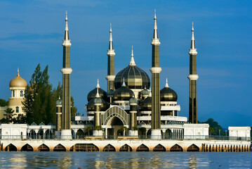 Crystal mosque , Malaysia.