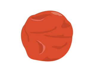 梅干しをイメージしたイラスト