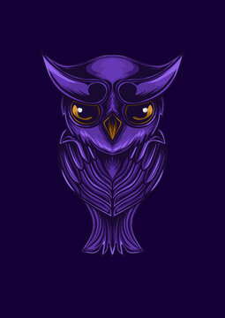 owl in the night