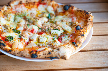 シーフードピザ