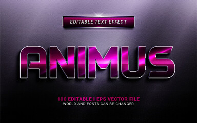 animus text effect