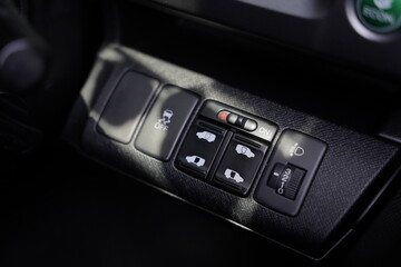 Car's interior design and details