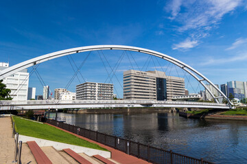目黒川　東品川付近の景色
