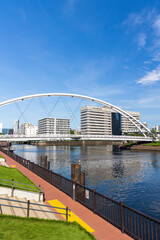 Obraz premium 目黒川 東品川付近の景色