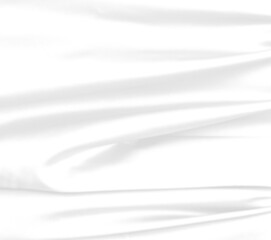 Curtain white wave and soft shadow. c shape pattern. abstract backround on isolated. fabric white curve and blurred, beautiful, luxurious, soft, blurry. copy space
