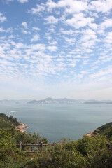 Fototapeta na wymiar Beautiful landscape at Cheung Chau Island in Summer, Hong Kong