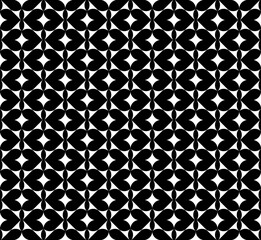 Geometric seamless pattern monochrome background design. Vector. Illustration.