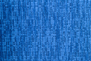 Close-up of blue texture fabric cloth textile background