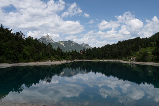 Der Urisee in &Ouml;sterreich bei Reutte