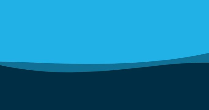 calm blue wave wave background animation