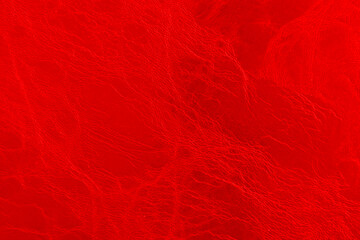Red elegance leather texture for background with visible details