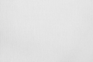 White cotton fabric texture background, seamless pattern of natural textile.