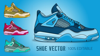 Shoe vector illustration