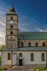 Fototapeta na wymiar Collegiate Church of St. Martin in Opatów, Poland.