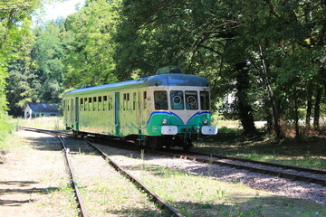 Obraz premium Petit train touristique de Thoré la Rochette