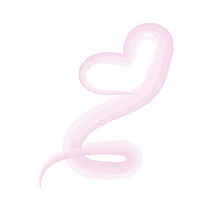 Obraz premium hand drawn Heart watercolor element design