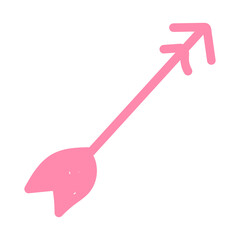 cute arrow element vector illustration