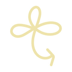 Obraz premium cute arrow element vector illustration