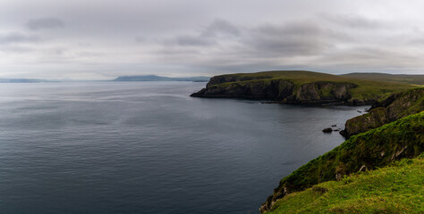 the wild coast at Erris Head on the northern tip of the Mullet Peninsula in County Mayo of Ireland