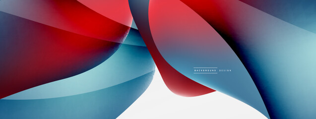 Fluid color abstract background. Liquid gradients, wave pattern. Trendy techno business template for wallpaper, banner, background or landing