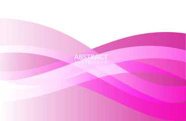 Abstract Pink background with waves