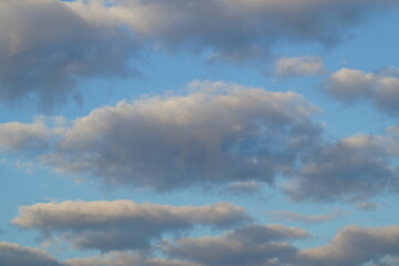 Fototapeta na wymiar colorful clouds in the sky