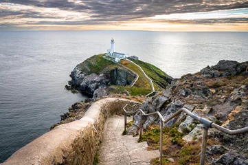 Foto op Canvas Trap naar West Stack Lighthouse © Shawn