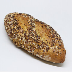 Rustic Bread Sourdough Homemade Multigrain Whole Wheat Rye Seeds Bakery Pastry