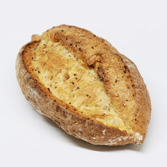 Rustic Bread Sourdough Homemade Multigrain Whole Wheat Rye Seeds Bakery Pastry