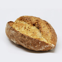 Rustic Bread Sourdough Homemade Multigrain Whole Wheat Rye Seeds Bakery Pastry