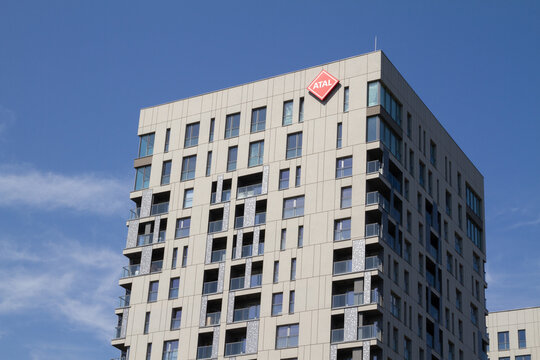 Sokolska 30 Towers, multifunctional residential apartment and office building in the city center of Katowice by Atal on July 22, 2022 in Katowice, Poland.