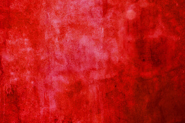 Abstract Cement Wall for Background. Scary and Spooky Red Wall Texture Background. Creepy and Horror concept