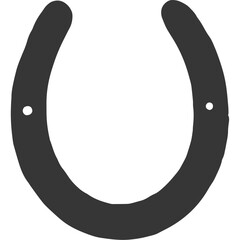 Horseshoe Vintage Illustration Vector