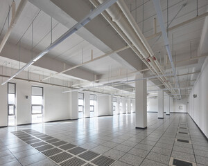 interior of a modern building