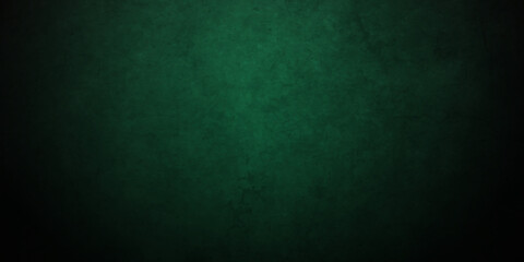 Backdrop Vintage green stone grunge concrete cement blackboard chalkboard wall floor texture. Black anthracite dark green grunge old texture panorama backdrop background.	
