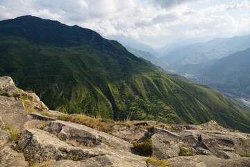 Beautiful mountain landscape of Dagestan, Russia