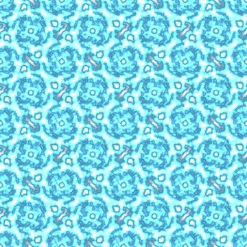 Waves, swirl, twirl pattern. Twisted and distorted  texture  .Blue and white ornamental seamless patterns.Graphic pattern for fabric, wallpaper, packaging.
