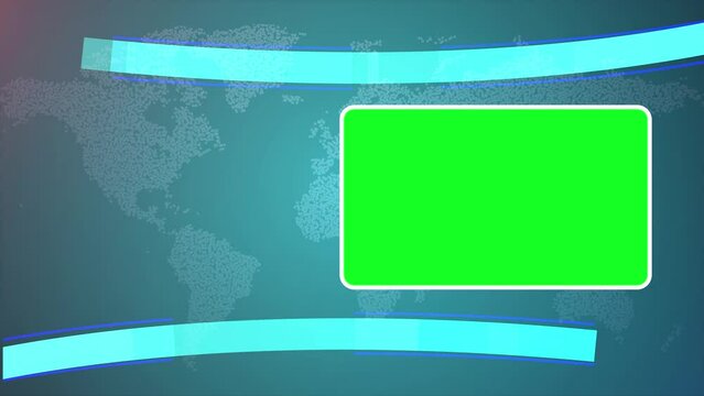 Breaking News, Broadcasting Live News, media and technology blue color. Digital technologies motion graphic Animation with green screen board 4k.