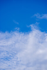 あおぞらと白い雲