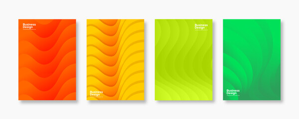 Modern Covers Template Design. Set of gradients background for Presentation  Magazines  Flyers  Annual Reports  Posters and Business Cards